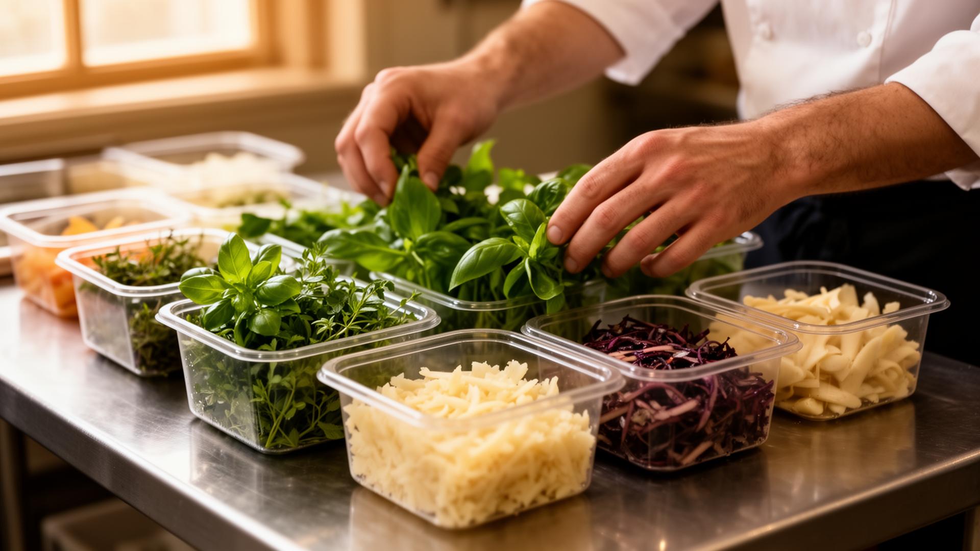 Operator using MarginKitchen at the pass